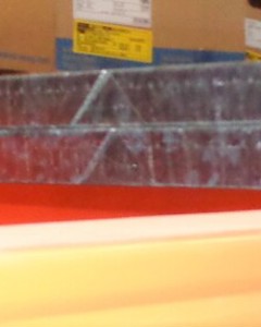 Side of thickener box for inlets 60mm